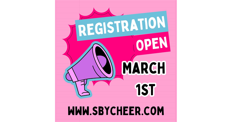 REGISTRATION OPENS MARCH 1st!