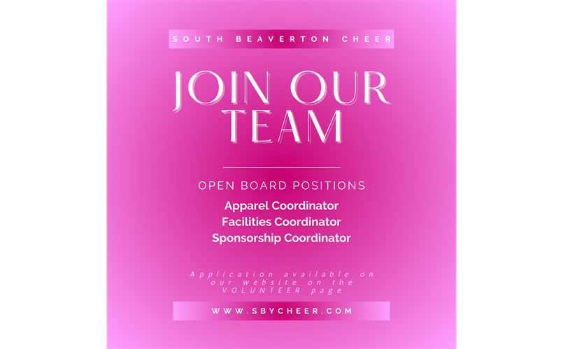 Join Our Board!