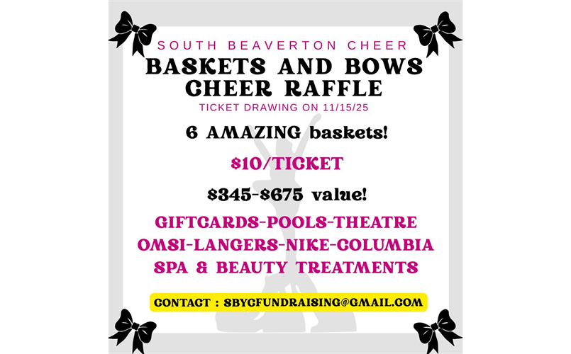 It's Raffle Time!