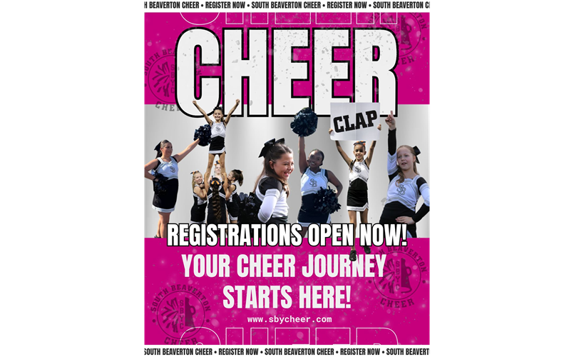 Sideline and Competition Registration For Next Season Open NOW!